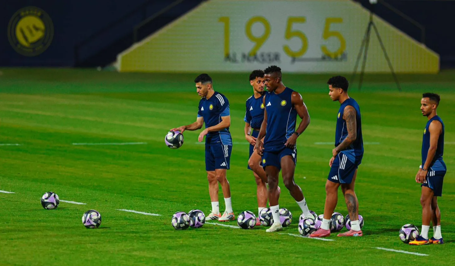 من تدريبات النصر الأخيرة (نادي النصر)