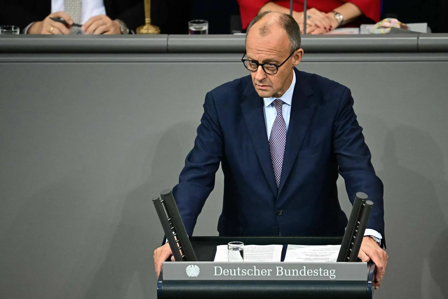 المستشار الألماني فريدريش ميرتس (أ.ف.ب)