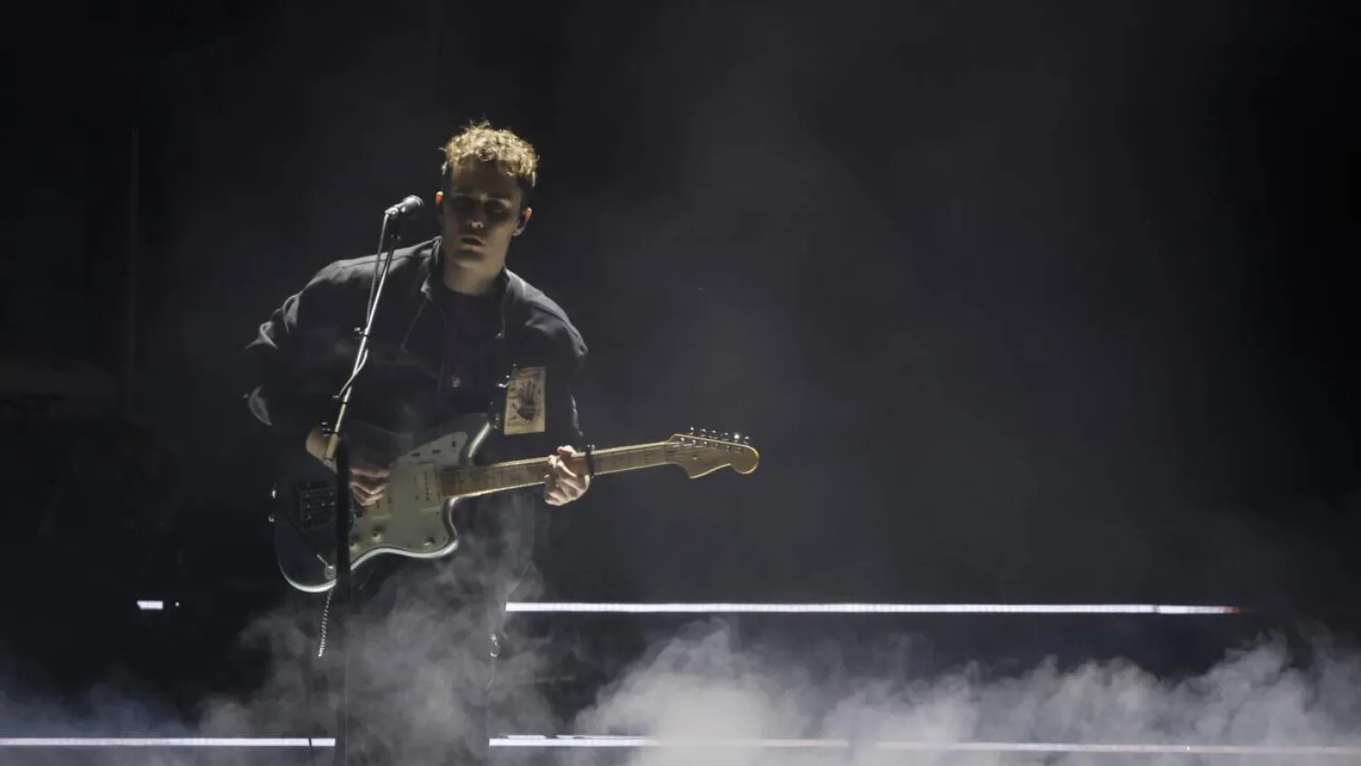 Local boy Sam Fender won the Mercury Prize held in his home city of Newcastle. Tolga Akmen / AFP
