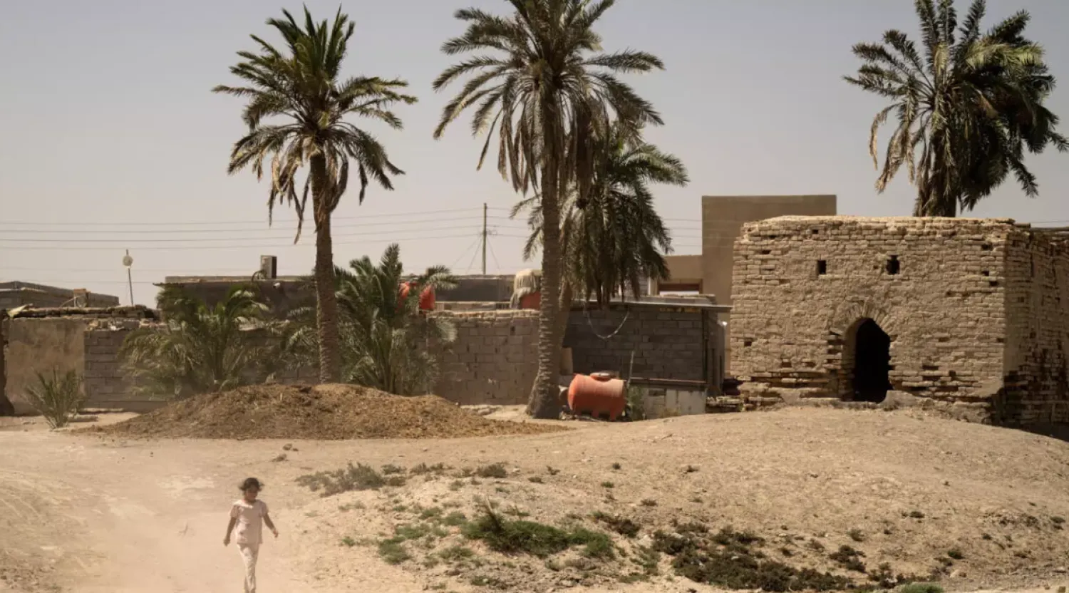 Iraq, a country heavily impacted by climate change, has been ravaged for years by drought and low rainfall © Hussein FALEH / AFP
