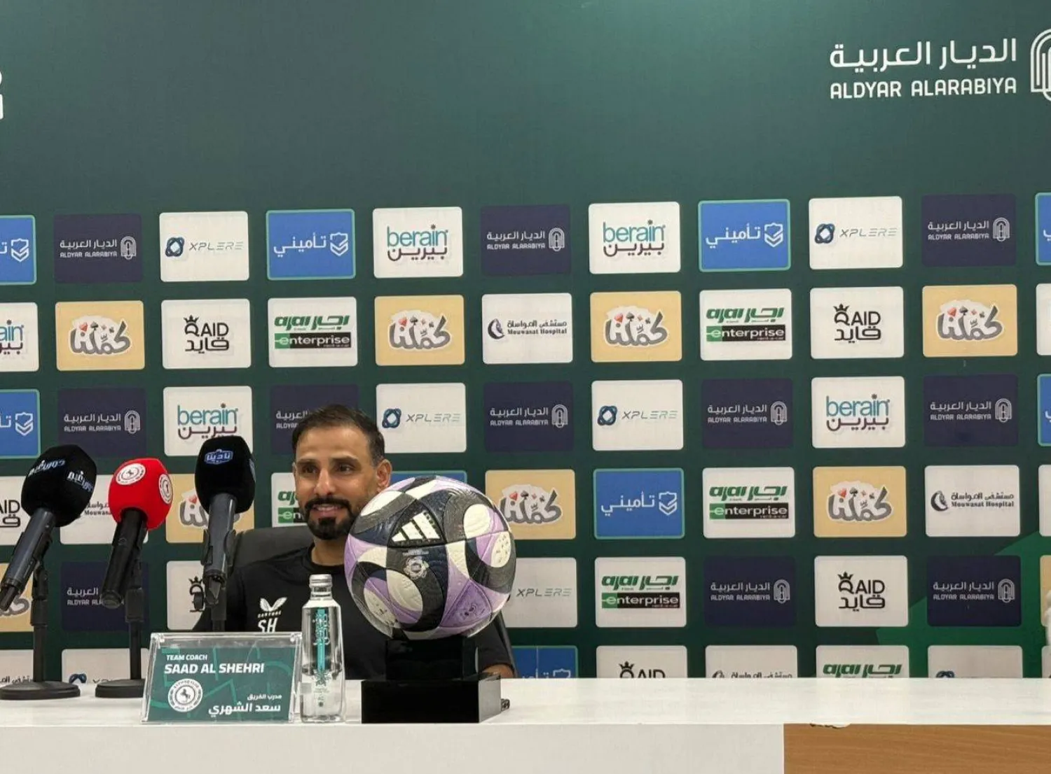 سعد الشهري المدير الفني لفريق الاتفاق (الشرق الأوسط)