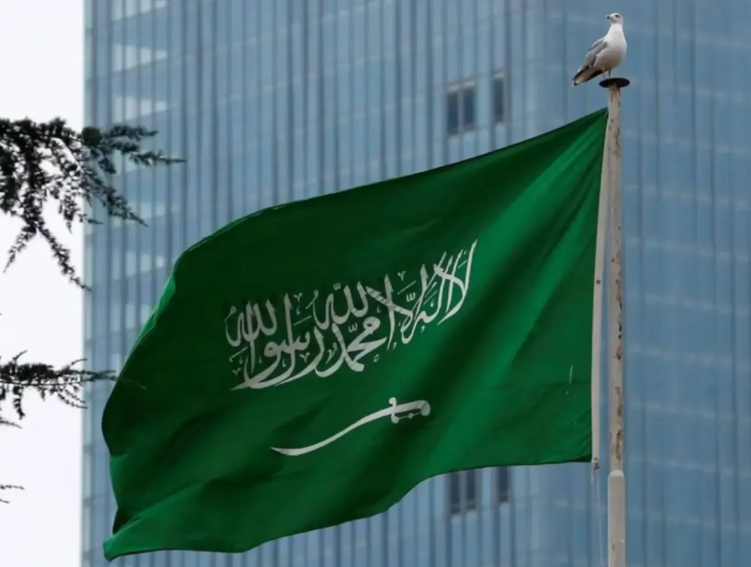 File photo of the Saudi flag/AAWSAT
