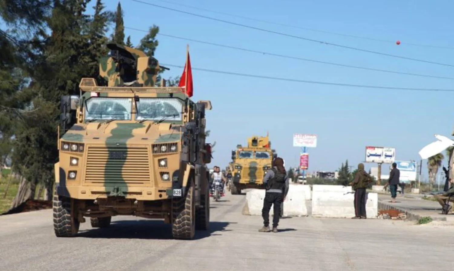 قوات تركية في شمال سوريا (وزارة الدفاع التركية)