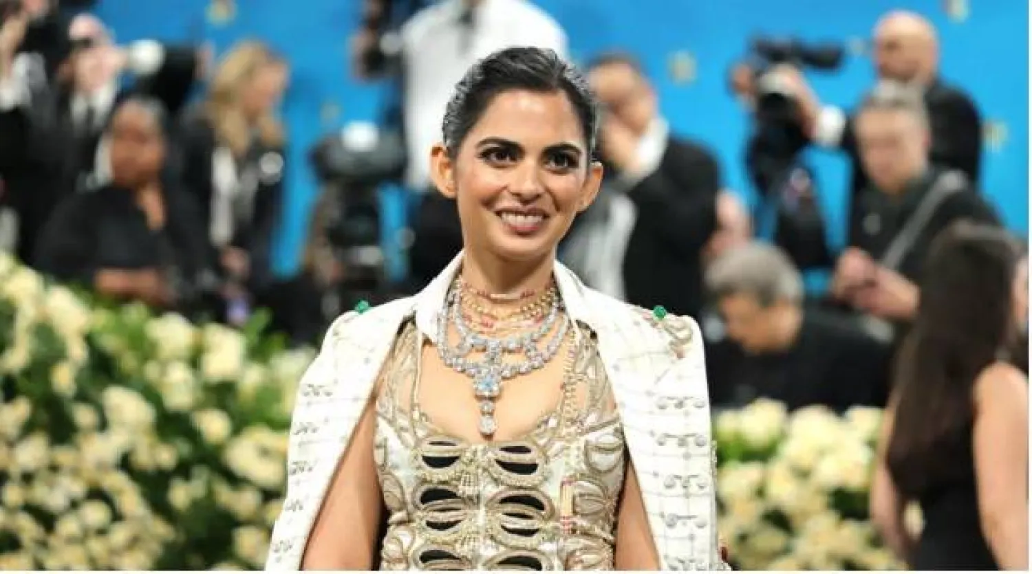 Chair of the inaugural British Museum ball, Isha Ambani, attended the 2025 Met Gala at the Metropolitan Museum of Art in May. Dia Dipasupil / GETTY IMAGES NORTH AMERICA/AFP
