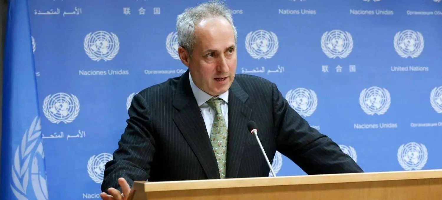 Spokesperson for the UN Secretary-General Stephane Dujarric. (UN)