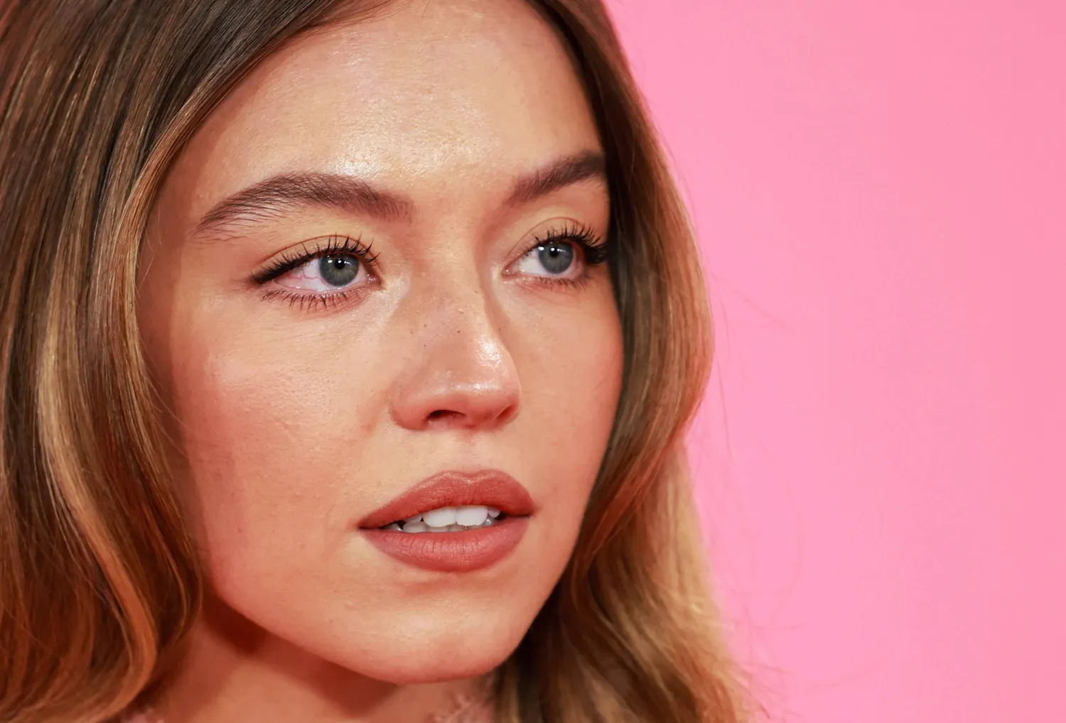 US actor Sydney Sweeney attends the "Christy" gala screening at the BFI London Film Festival, in London, Britain, 17 October 2025. (EPA)