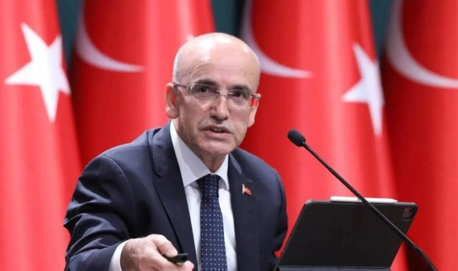 وزير الخزانة والمالية التركي محمد شيمشك (إكس)