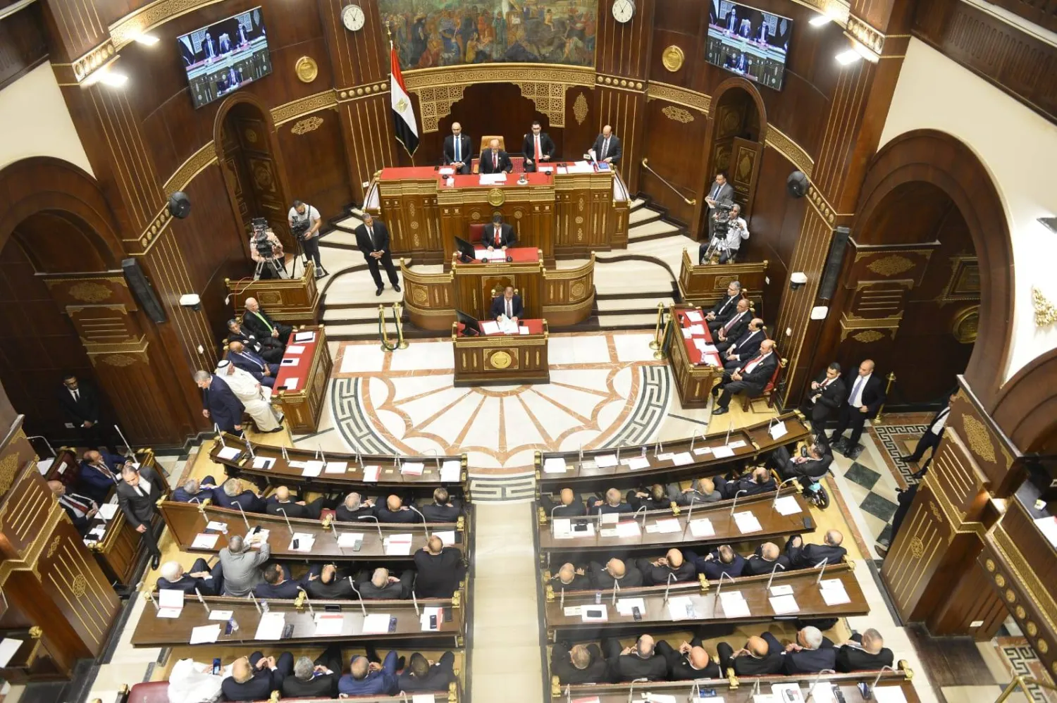 «الشيوخ المصري» يبدأ دور انعقاده الجديد (وزارة الشؤون النيابية والقانونية والتواصل السياسي)