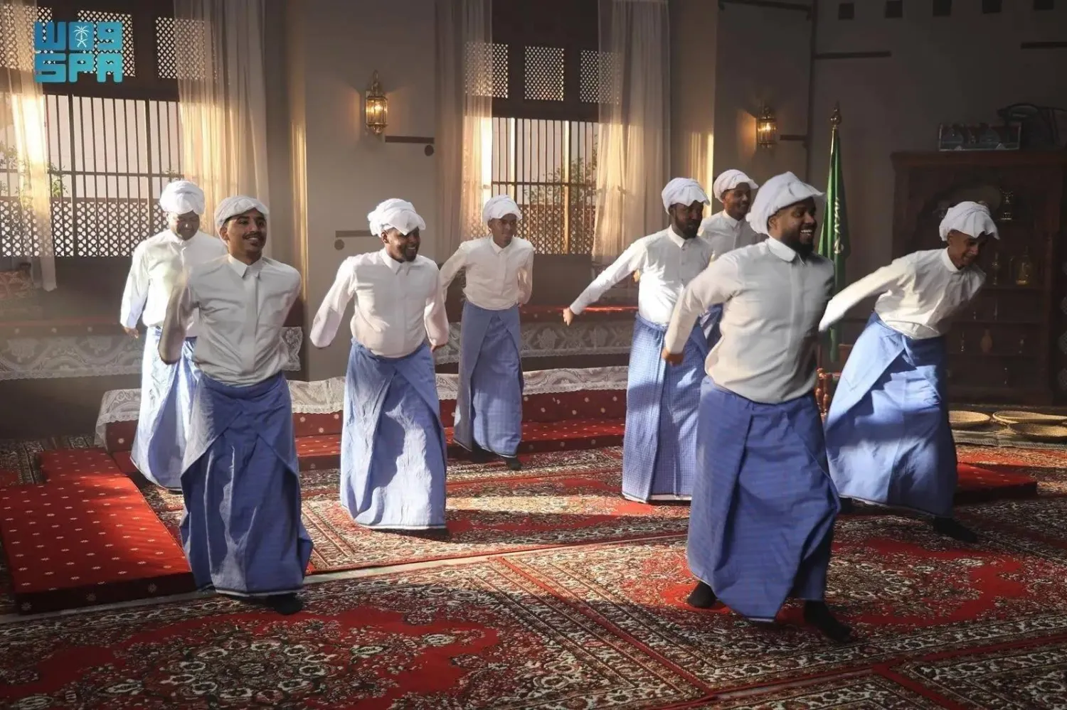 Yanbaawi is an art form that narrates the fisherman’s journey at sea. (SPA)