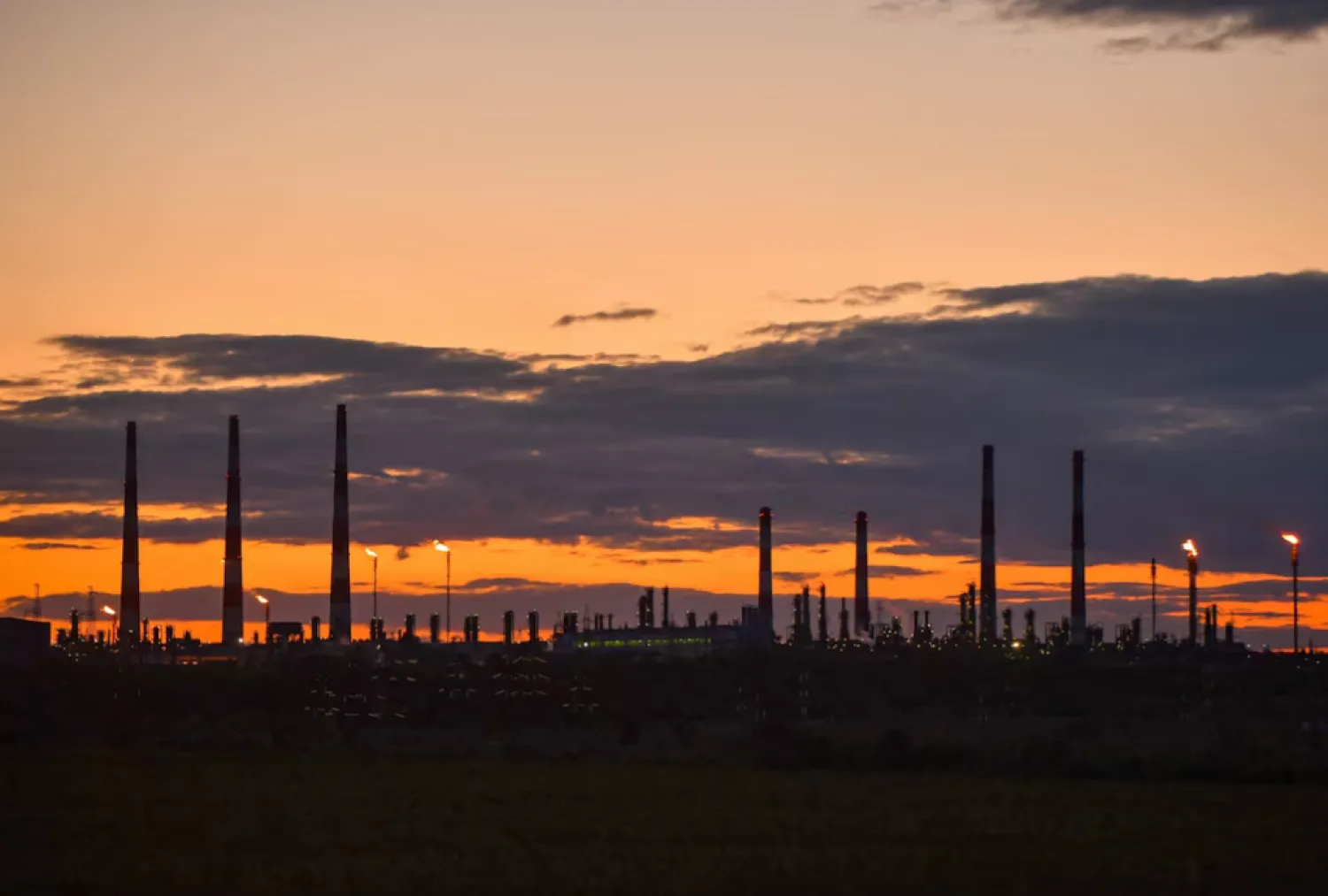 A view shows the Orenburg gas processing plant of Gazprom in the Orenburg Region, Russia September 1, 2023. REUTERS/Alexander Manzyuk/File Photo