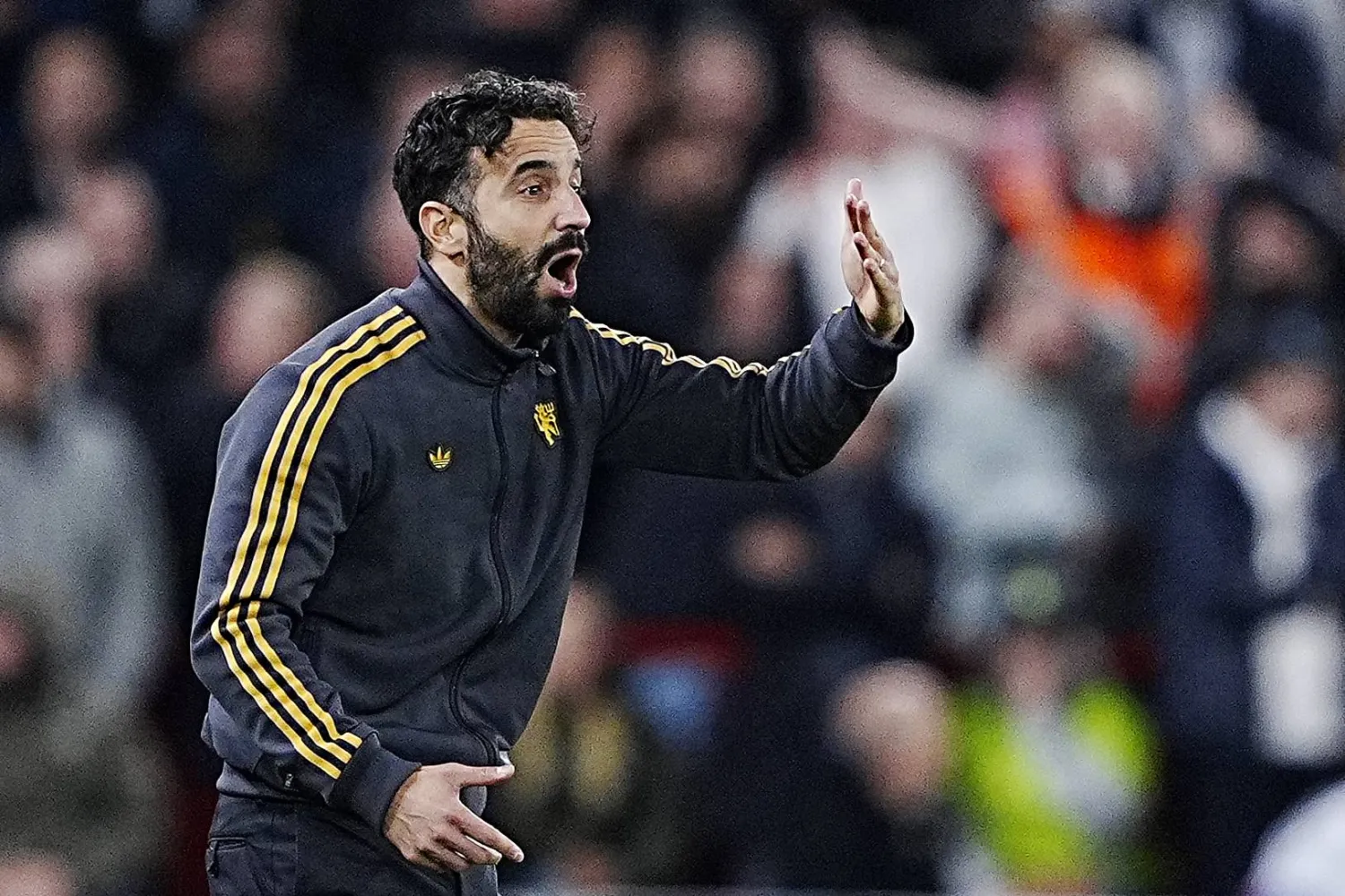 روبن أموريم مدرب مانشستر يونايتد (د.ب.أ) 