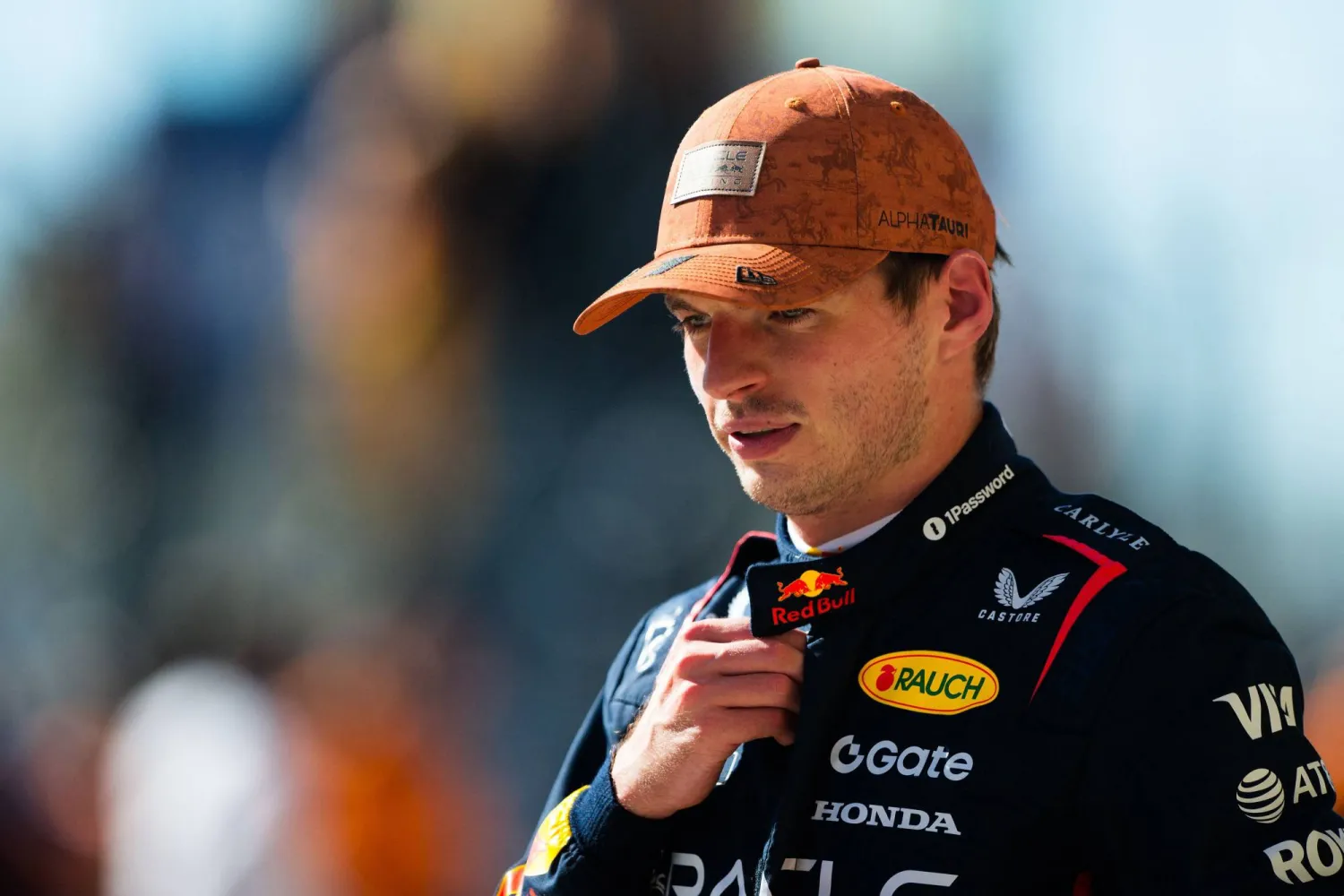 AUSTIN, TEXAS - OCTOBER 19: Race winner Max Verstappen of the Netherlands and Oracle Red Bull Racing in parc ferme during the F1 Grand Prix of United States at Circuit of The Americas on October 19, 2025 in Austin, Texas. Rudy Carezzevoli/Getty Images/AFP 