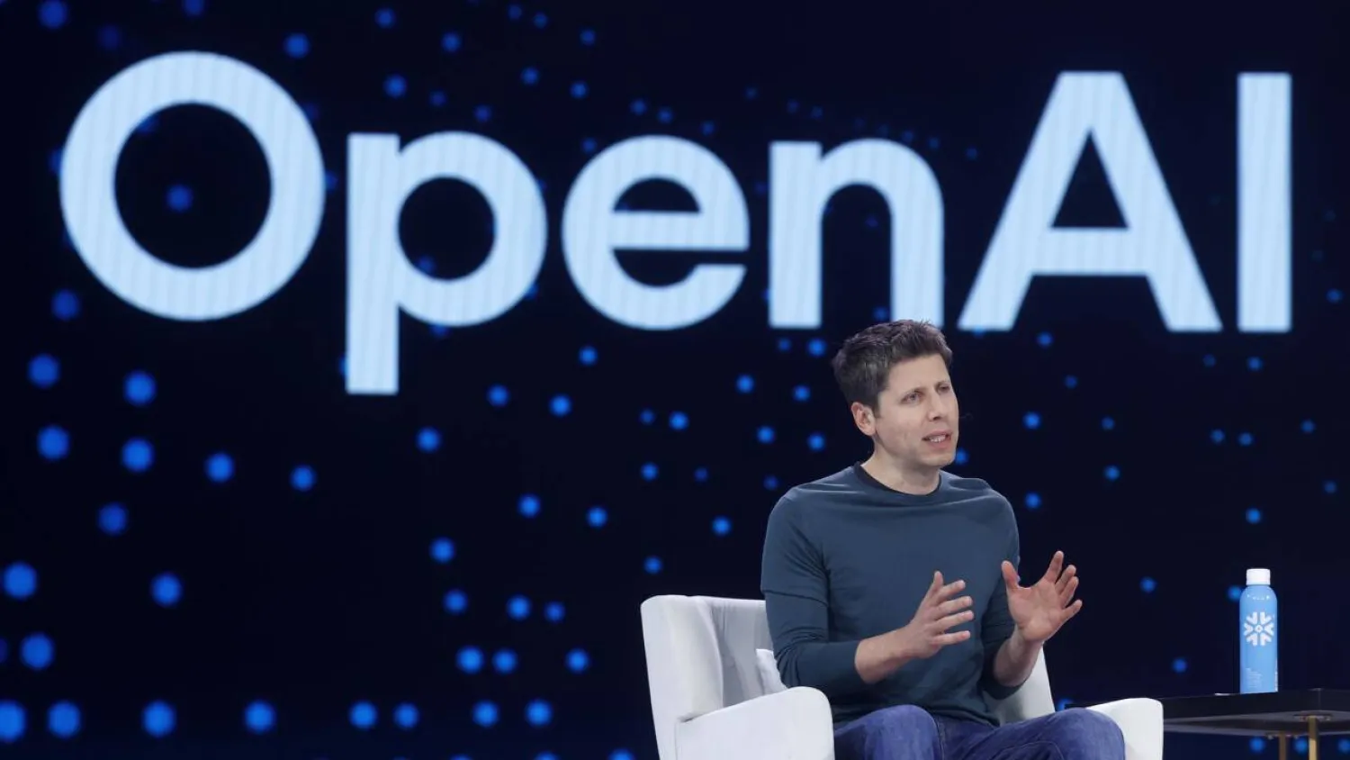 A Bernstein Research analyst says Open AI CEO Sam Altman has the power to crash the global economy or take everyone 'to the promised land' as the startup behind ChatGPT races to build artificial intelligence infrastructure costing billions of dollars. JUSTIN SULLIVAN / GETTY IMAGES NORTH AMERICA/AFP

