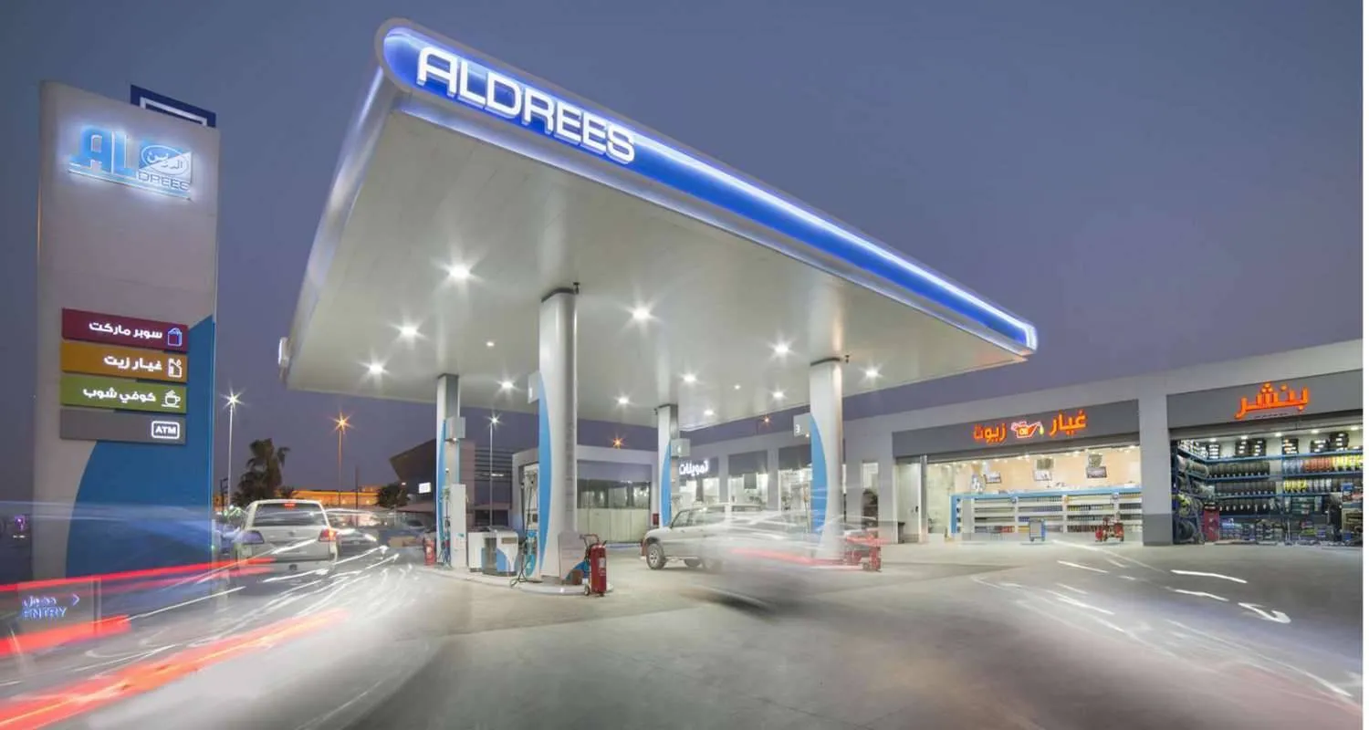 إحدى المحطات التابعة لـ«الدريس» في السعودية (موقع الشركة الإلكتروني)