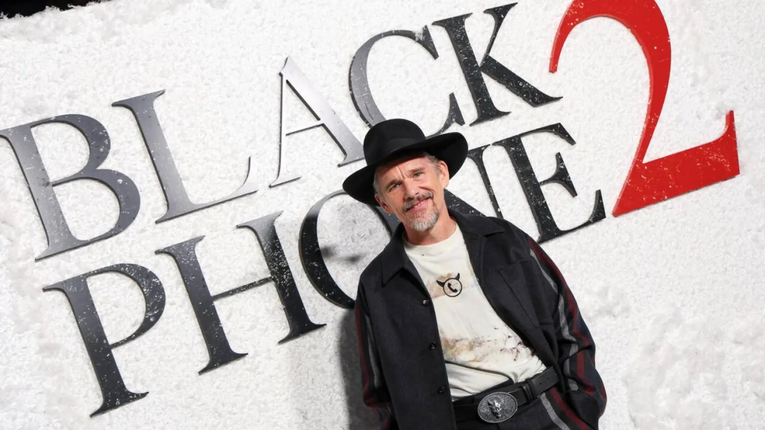 Ethan Hawke stars in 'Black Phone 2'. VALERIE MACON / AFP/File
