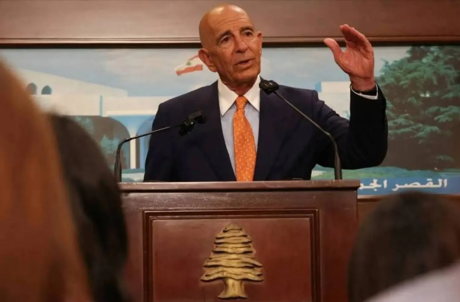 US special envoy Tom Barrack (Reuters)