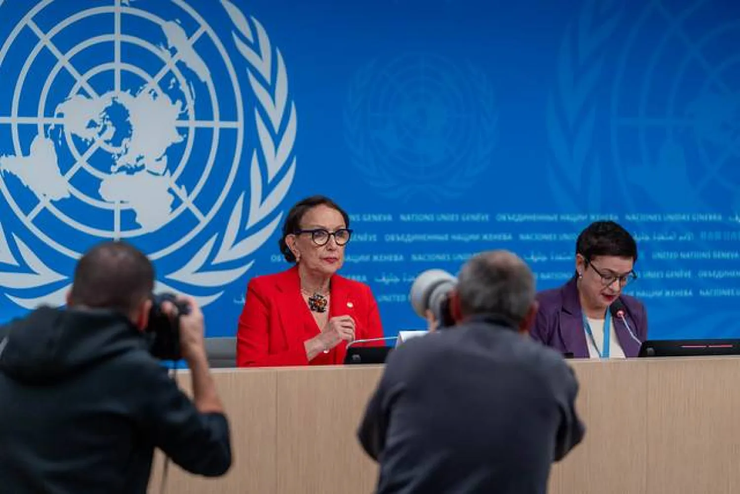 الأمينة العامة لـ«أونكتاد» ريبيكا غرينسبان في كلمتها الافتتاحية يوم الاثنين (أونكتاد)