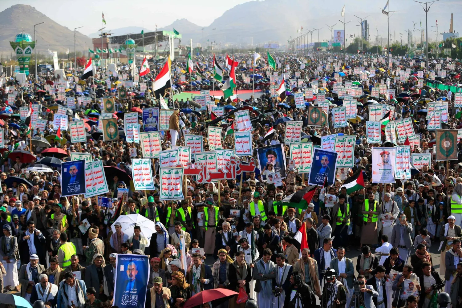 الحوثيون متهمون بتجريف الثقافة اليمنية واستجلاب هوية ذات طابع طائفي (أ.ف.ب)