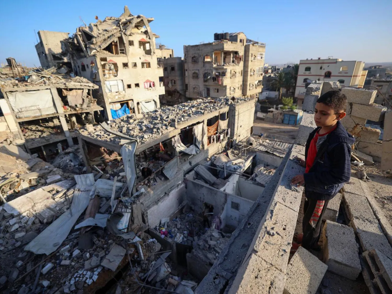 The war in Gaza has devastated much of the territory. Eyad BABA / AFP
