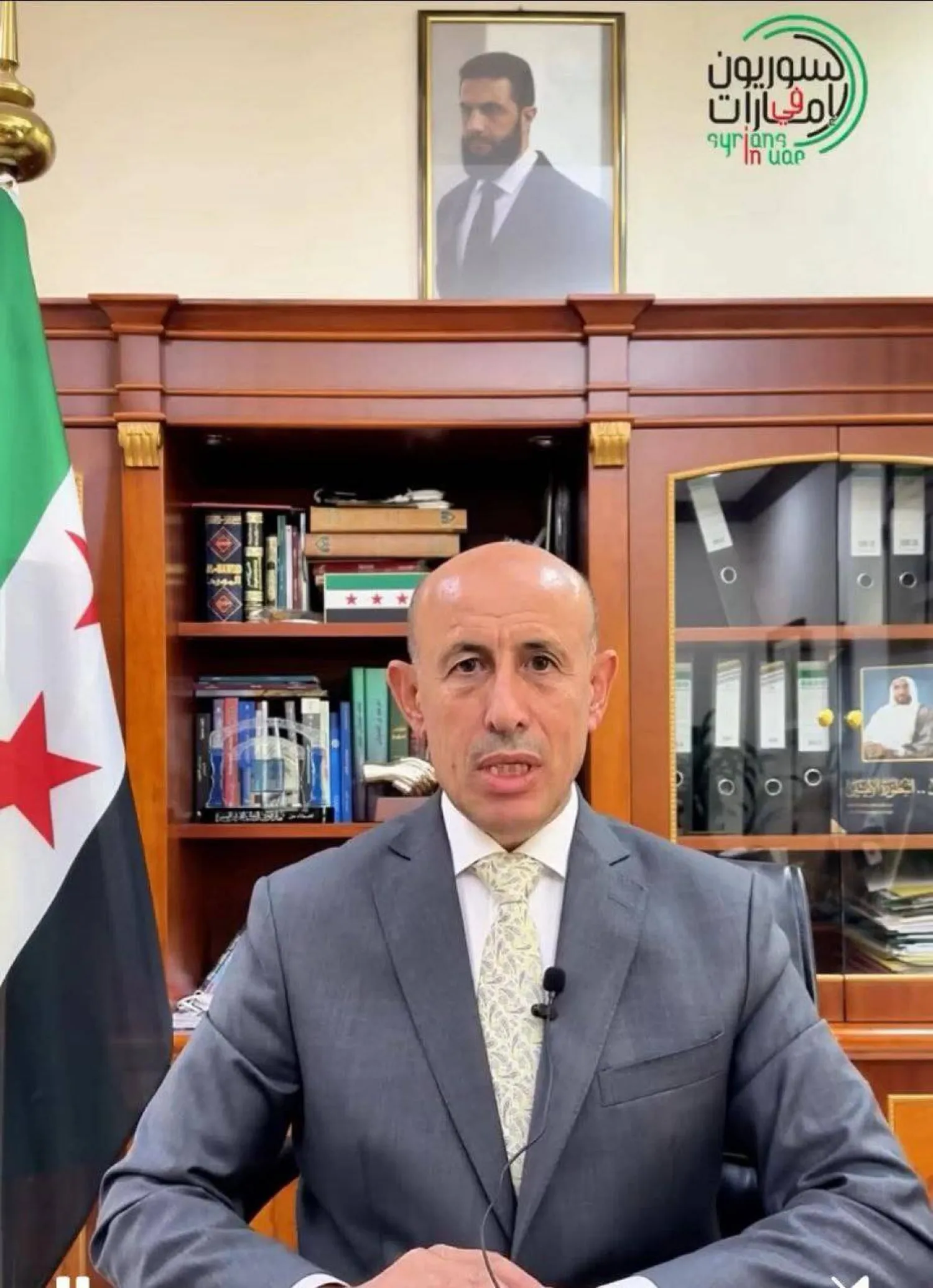 القنصل السابق في دبي زياد زهر الدين (مقتطعة من فيديو سابق)