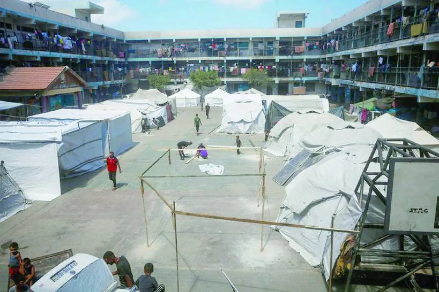 تقدم «الأونروا» خدمات لنحو 5.9 مليون لاجئ في الأراضي الفلسطينية (الأونروا)