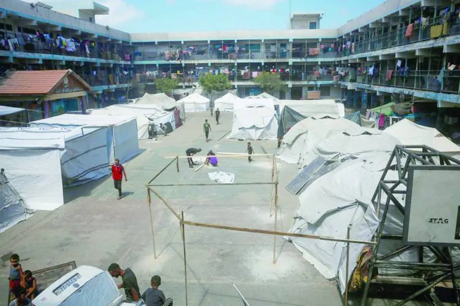 UNRWA, Filistin topraklarındaki yaklaşık 5,9 milyon mülteciye hizmet sağlıyor (UNRWA)