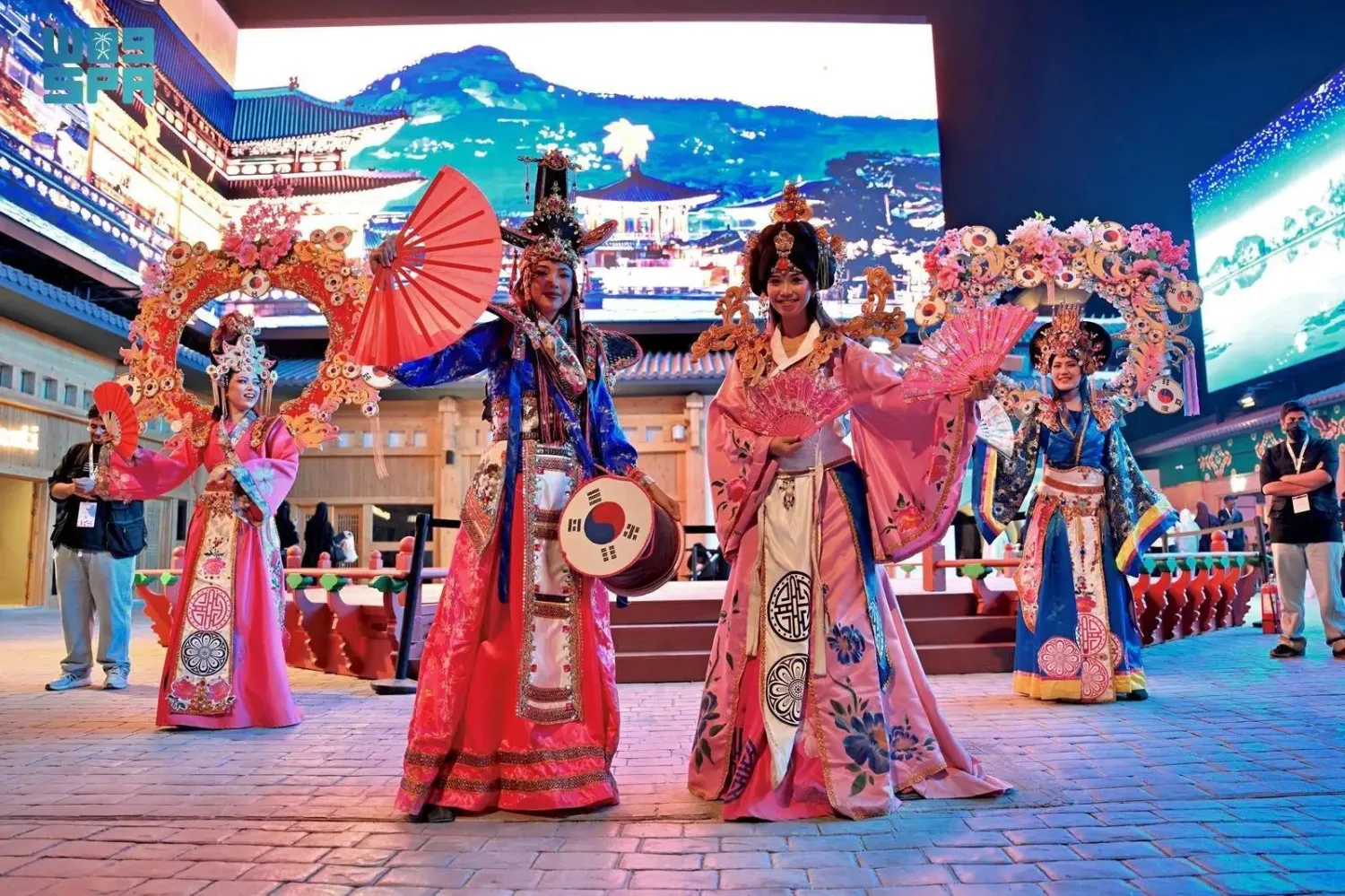 The zone allows visitors to explore key elements of Korean culture. (SPA)