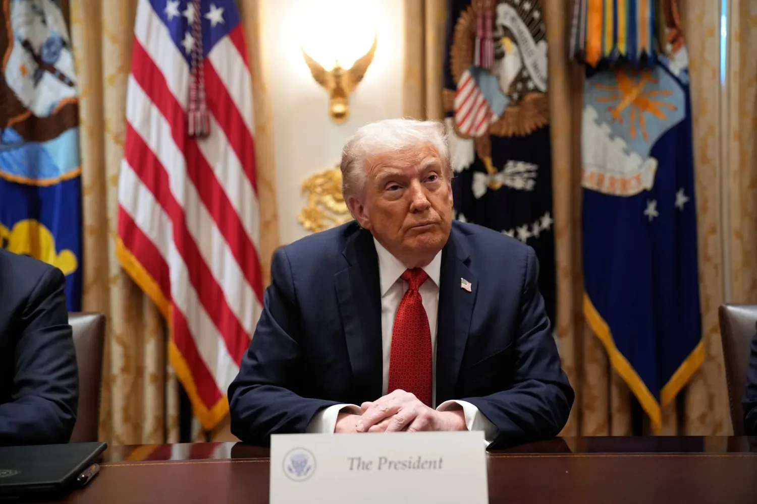 ABD Başkanı Donald Trump Beyaz Saray'da (EPA)