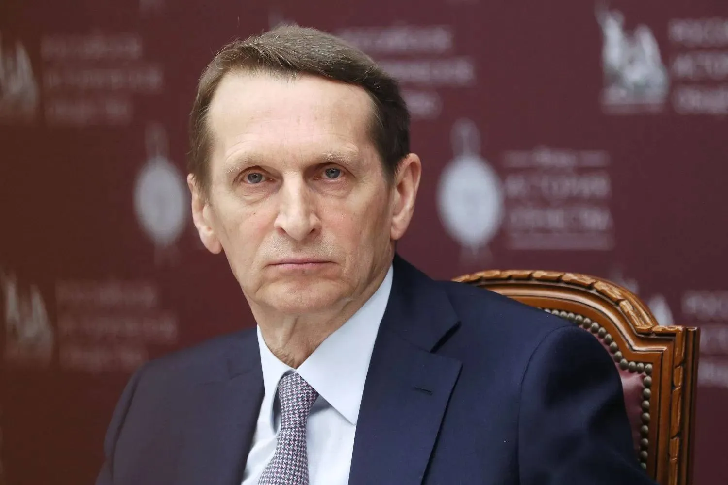 Sergei Naryshkin, head of Russia's SVR intelligence service. (Reuters file)
