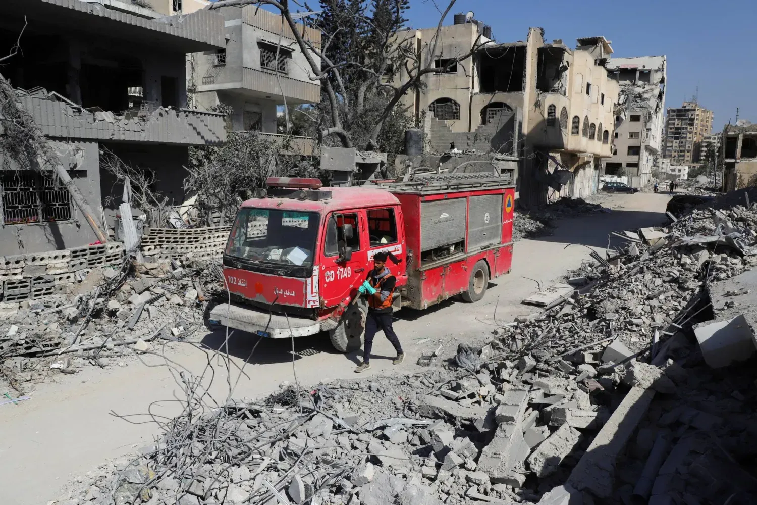ABD Merkez Kuvvetler Komutanlığı, Gazze Şeridi'ne yardım için büyük bir koordinasyon merkezi kurmaya hazırlandığını duyurdu (Reuters)