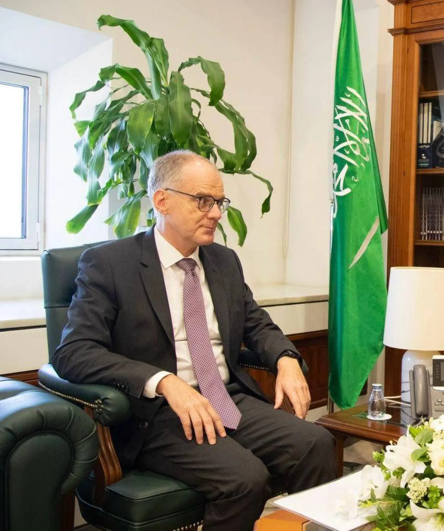  السفير النمساوي لدى السعودية أوسكار فوستنغر (الشرق الأوسط)