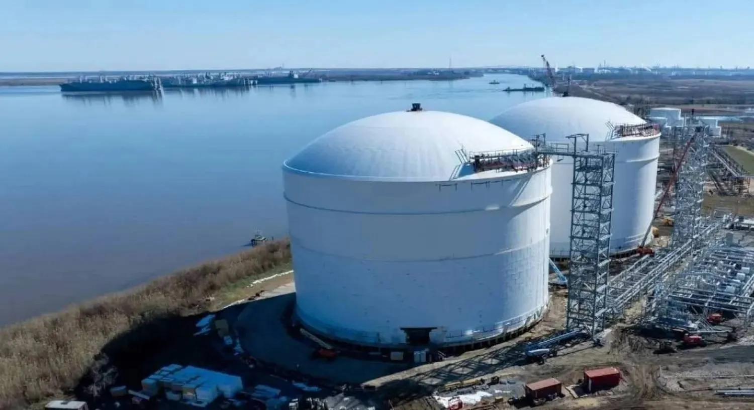 منشأة غاز تابعة لشركة «وودسايد إنرجي» للنفط والغاز الأسترالية (الموقع الإلكتروني لـ«وودسايد إنرجي»)