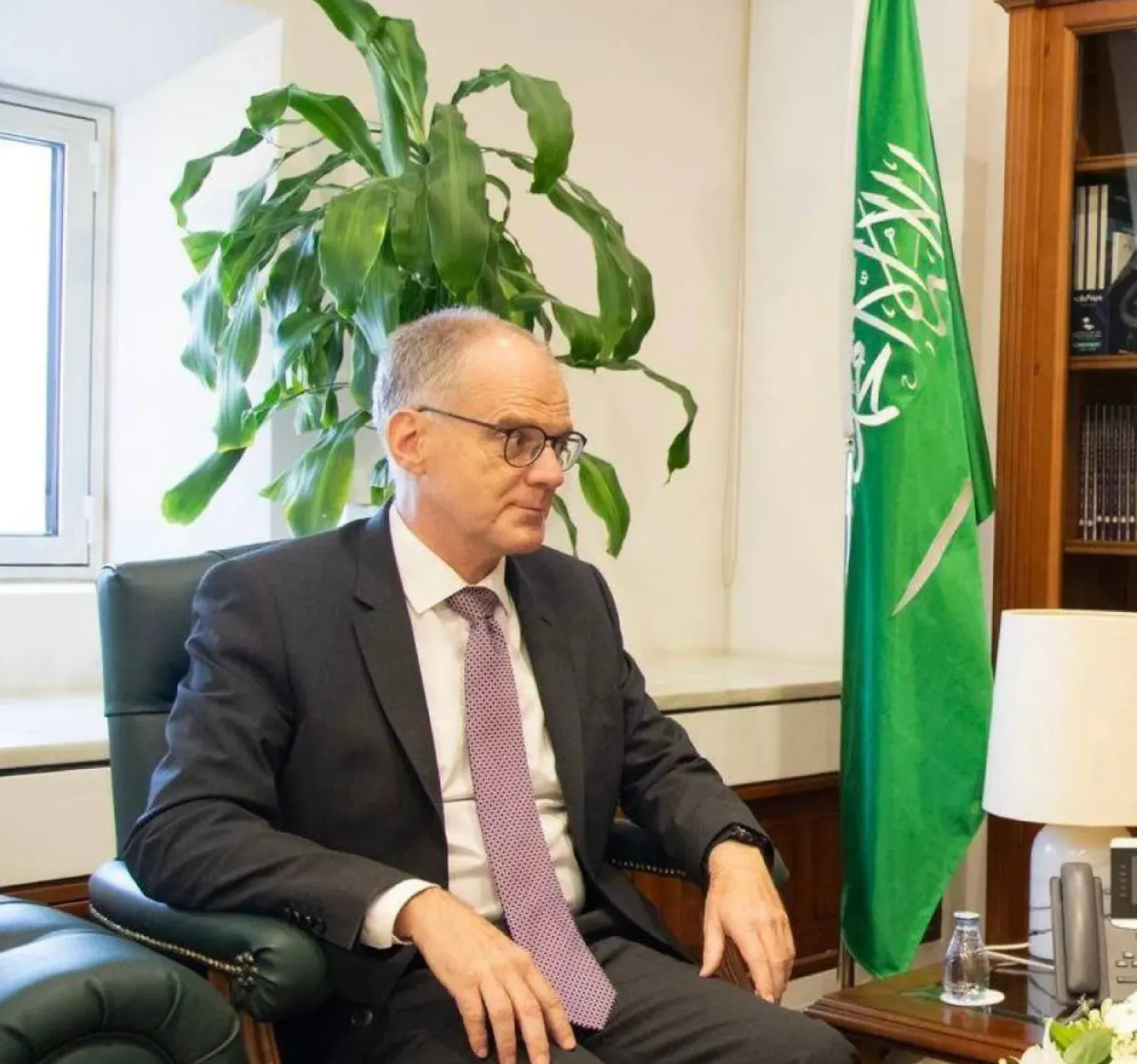 Austrian Ambassador to the Kingdom of Saudi Arabia Oskar Wüstinger - Asharq Al-Awsat