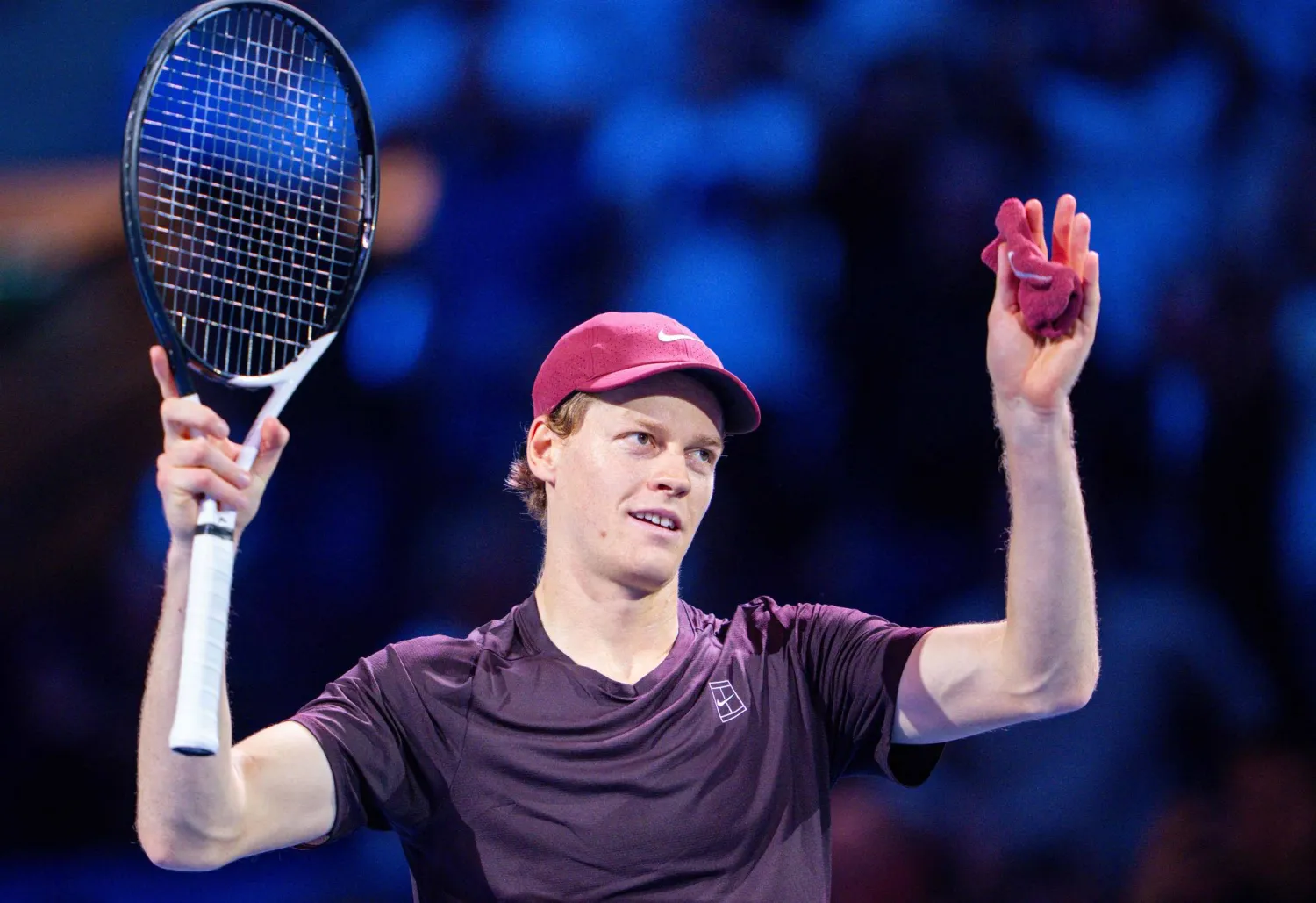 سينر بلغ ثمن نهائي البطولة بسهولة (أ.ف.ب)