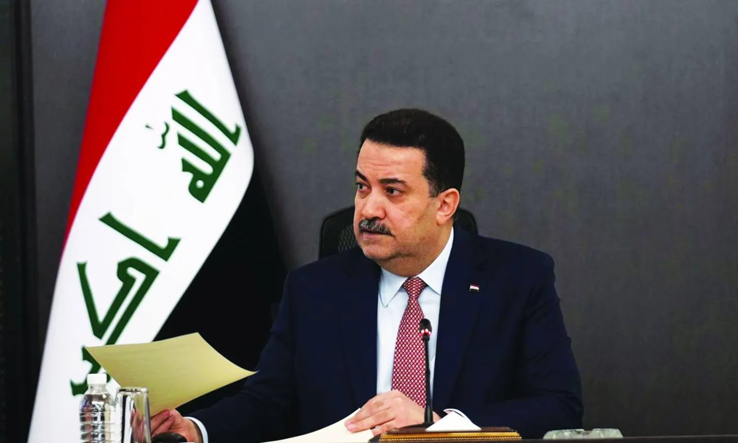 رئيس الحكومة العراقية محمد شياع السوداني (وكالة الأنباء العراقية)