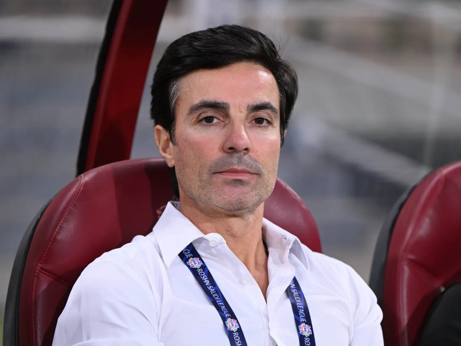 البرتغالي ماريو سيلفا مدرب فريق النجمة (تصوير: بشير صالح) 