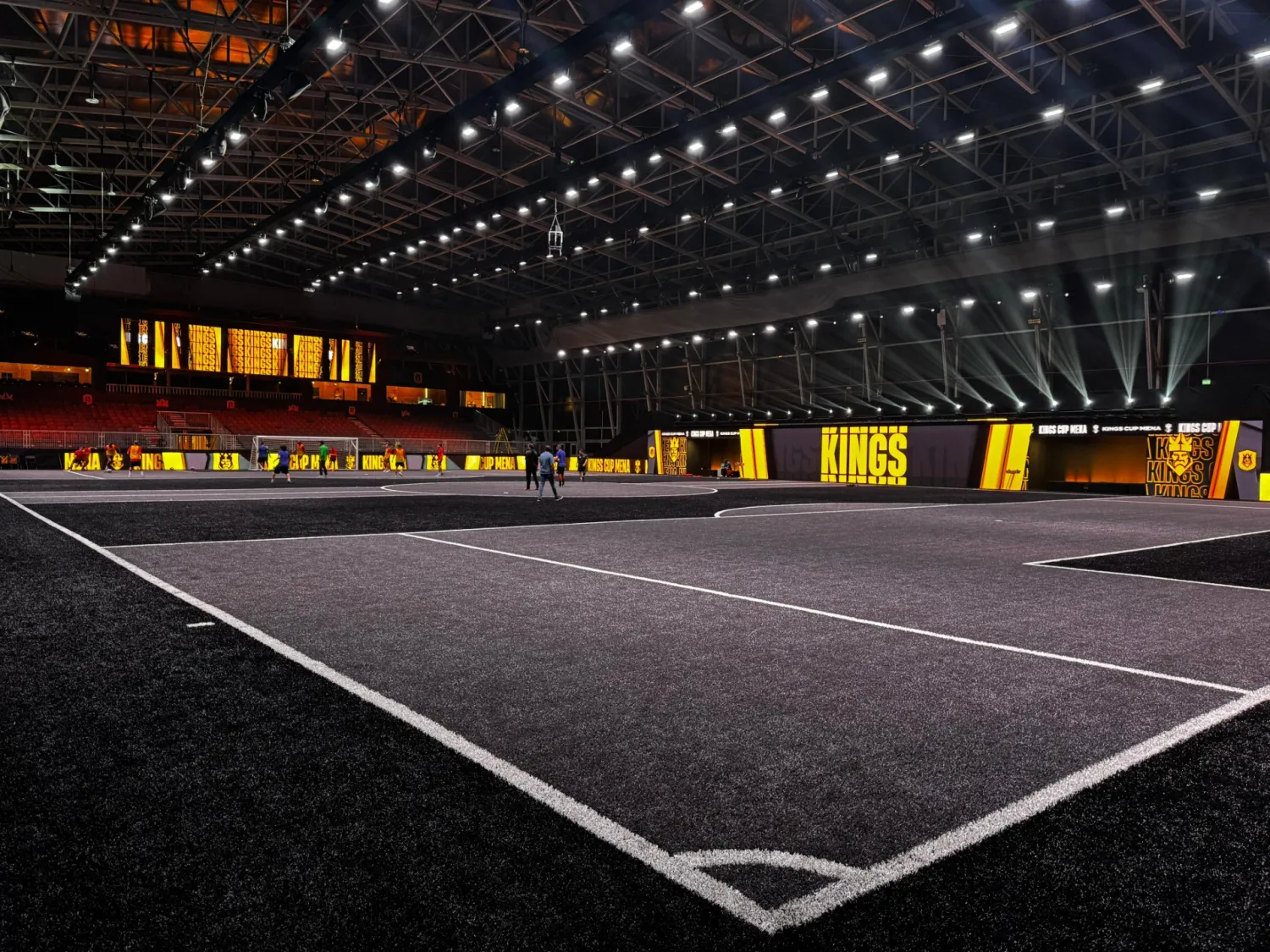 صالة كول أرينا جاهزة للحدث الكبير (الشرق الأوسط)