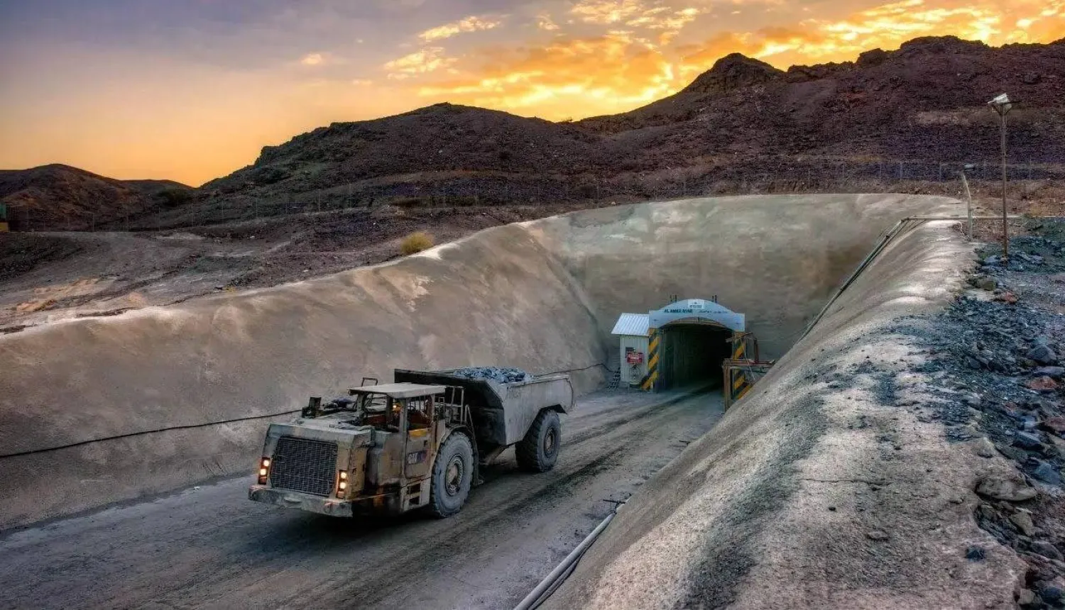 A gold mine in Saudi Arabia (SPA)