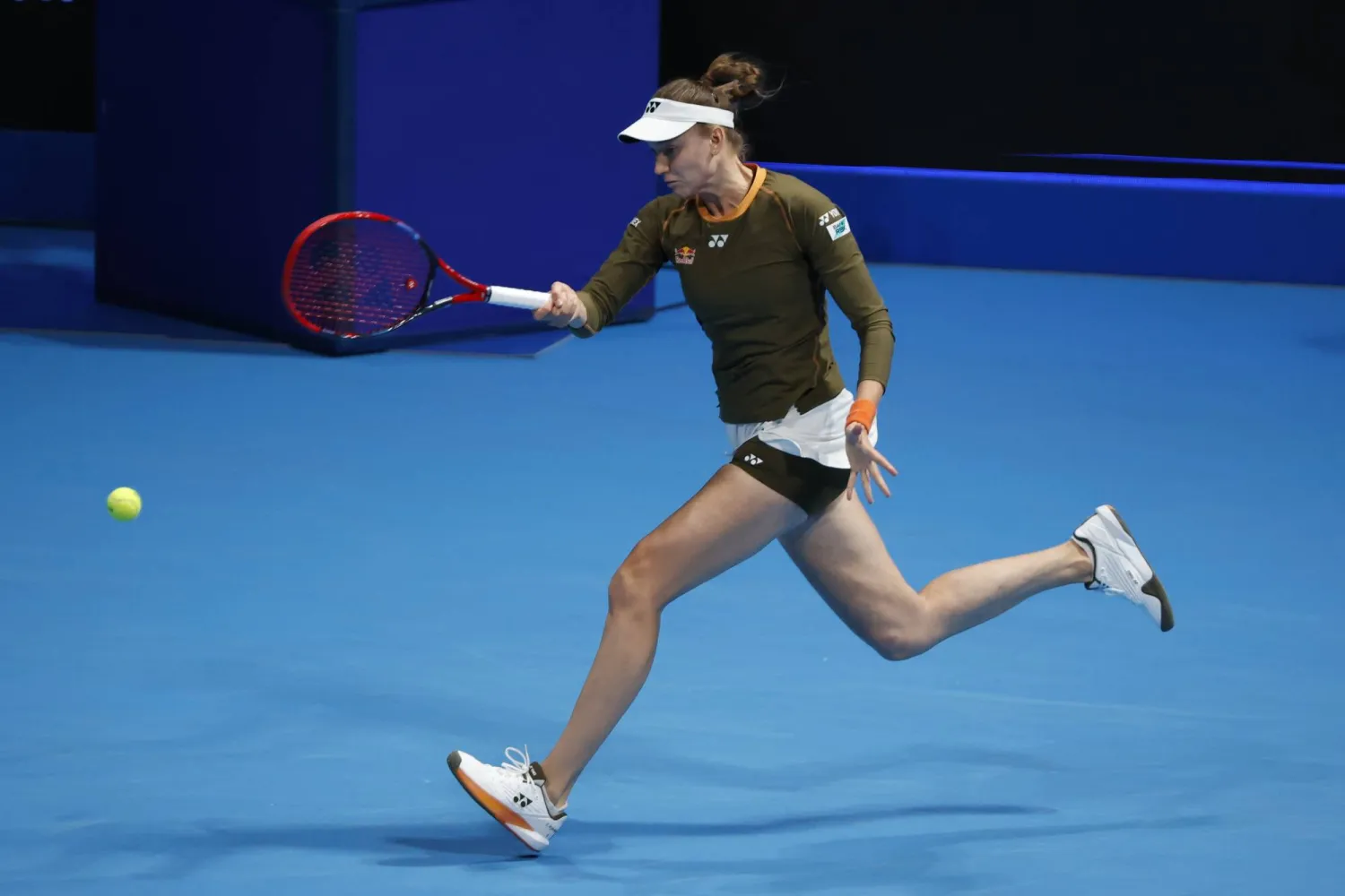 نجمة التنس الكازاخية يلينا ريباكينا (د.ب.أ)