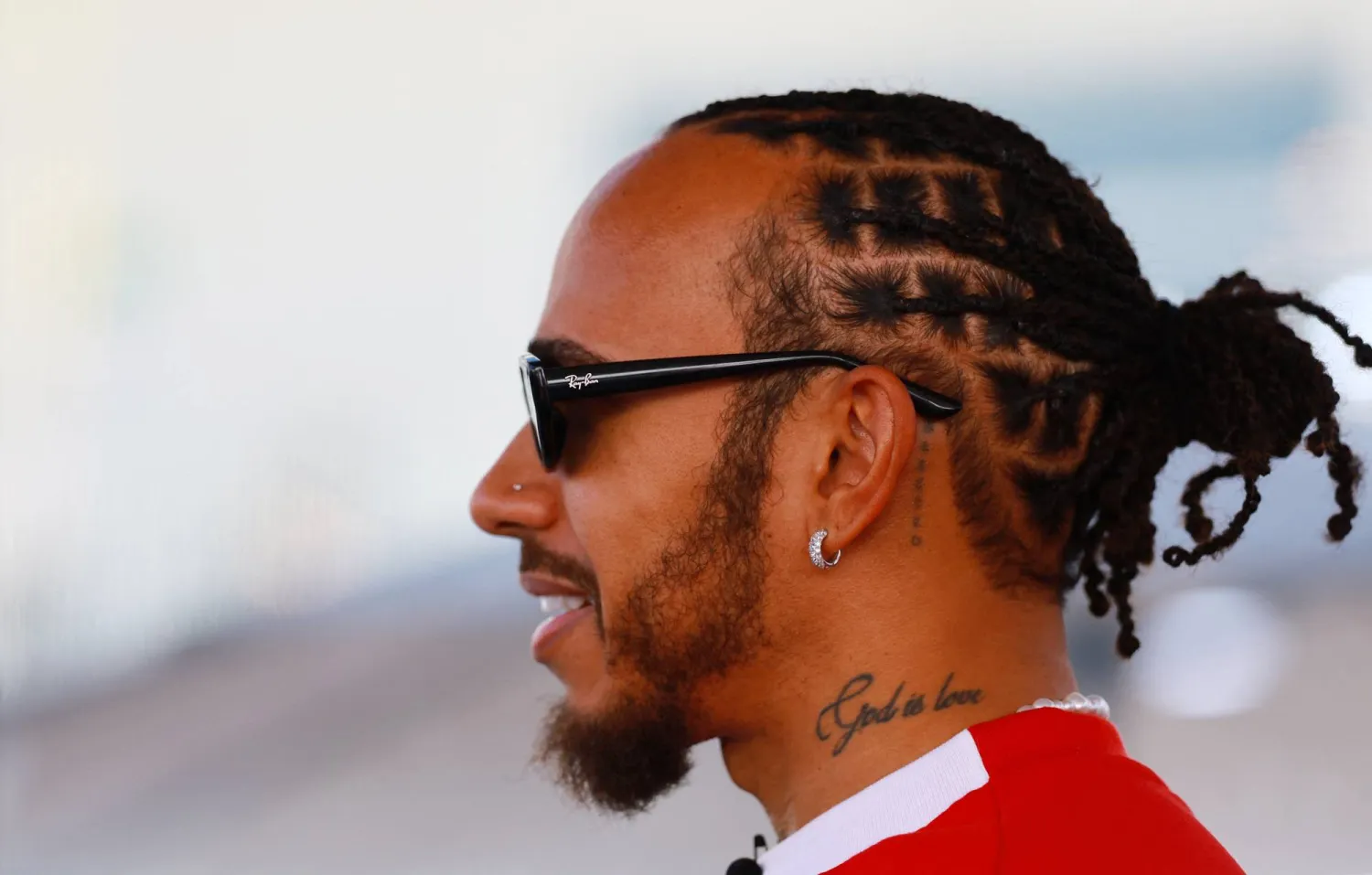 لويس هاميلتون سائق فيراري (رويترز)