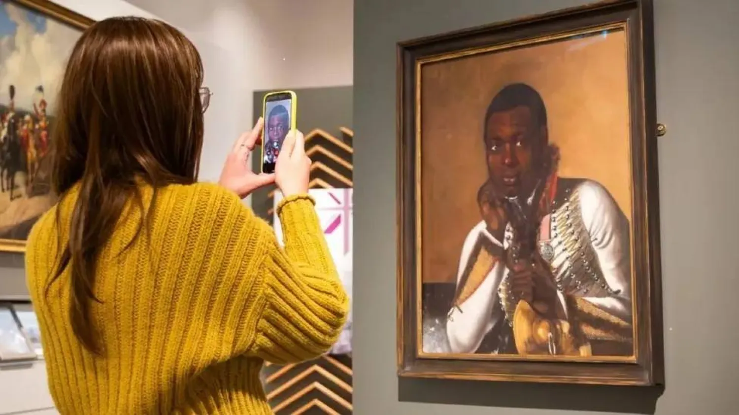 وجه أسود في معركة بيضاء (متحف الجيش الوطني)