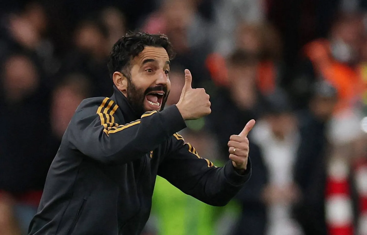 مدرب مانشستر يونايتد روبن أموريم (رويترز)