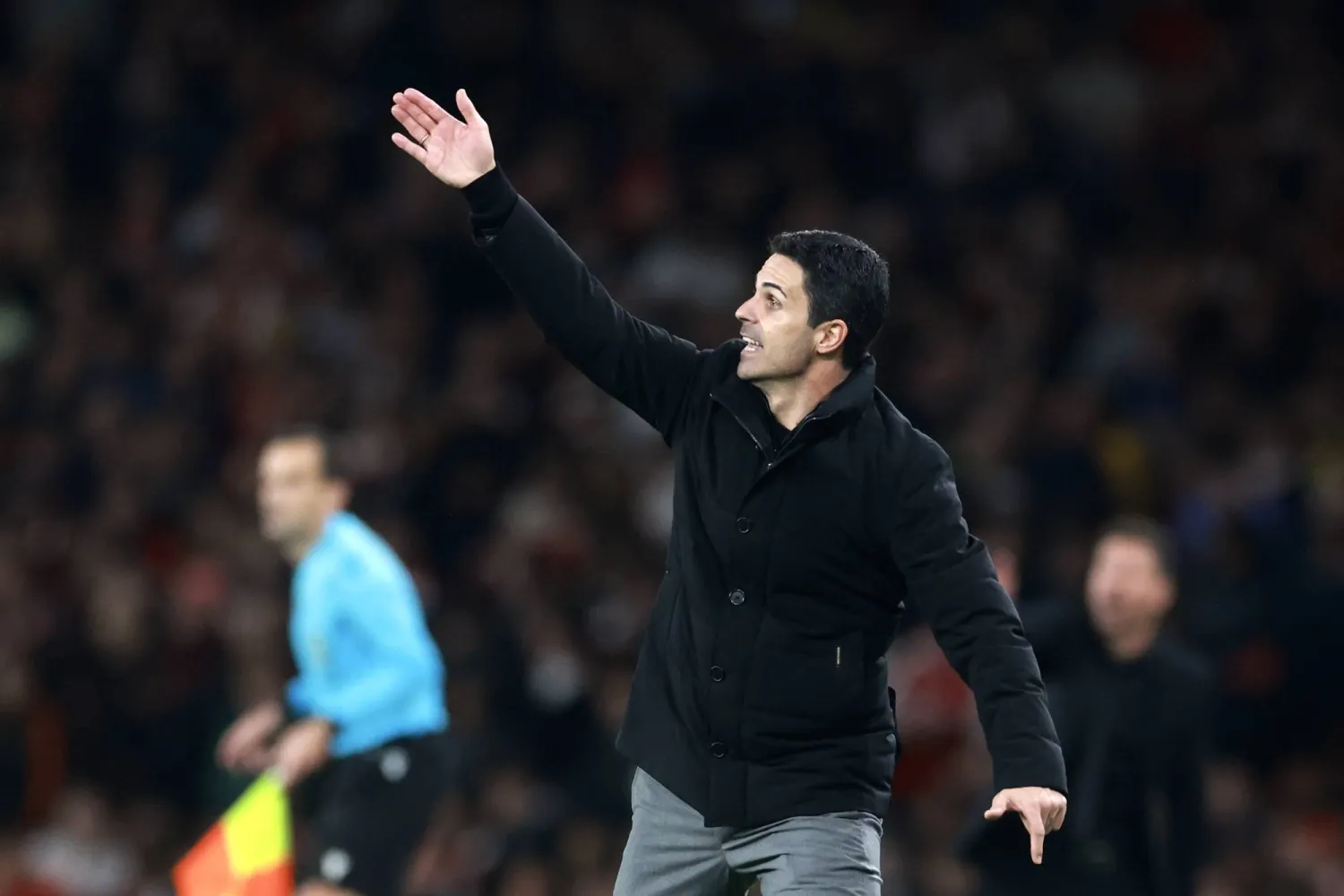 ميكل أرتيتا مدرب آرسنال (إ.ب.أ)