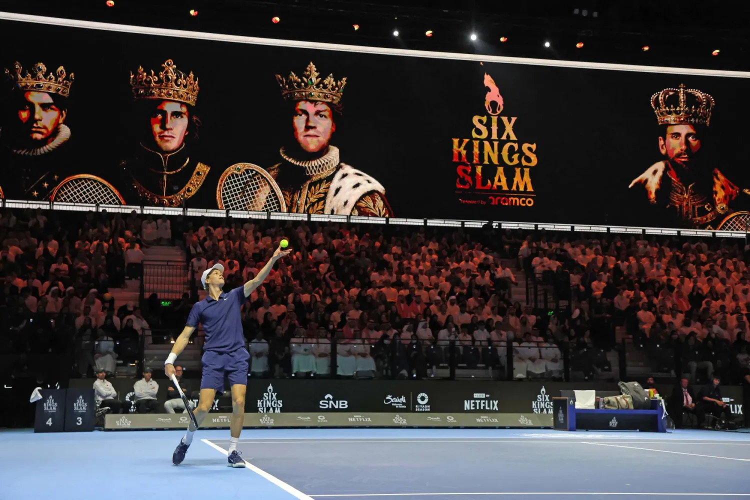 السعودية نجحت بجدارة في استضافة مواجهات التنس العالمية (د.ب.أ)