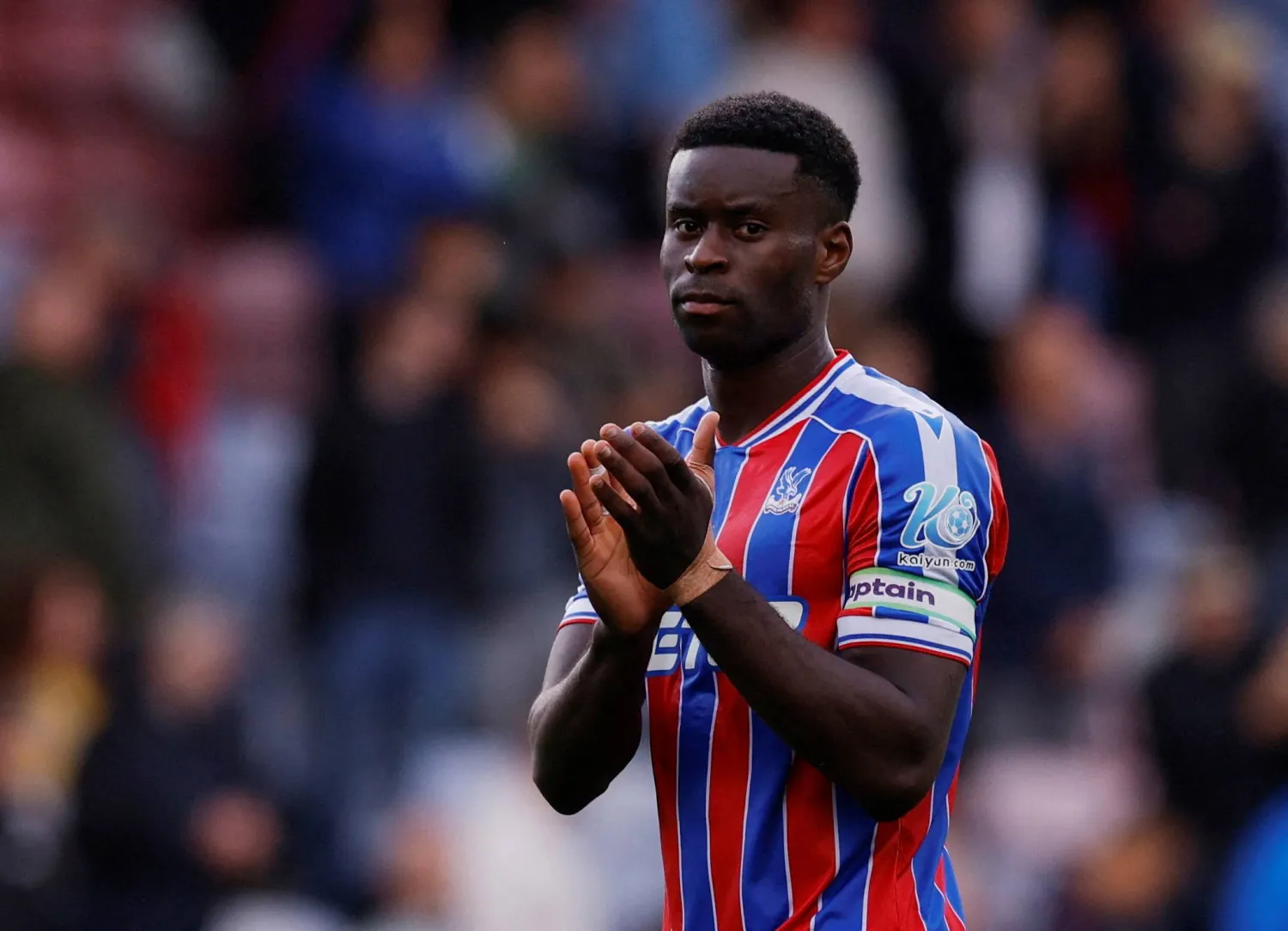 مارك غيهي مدافع كريستال بالاس ومنتخب إنجلترا (رويترز)