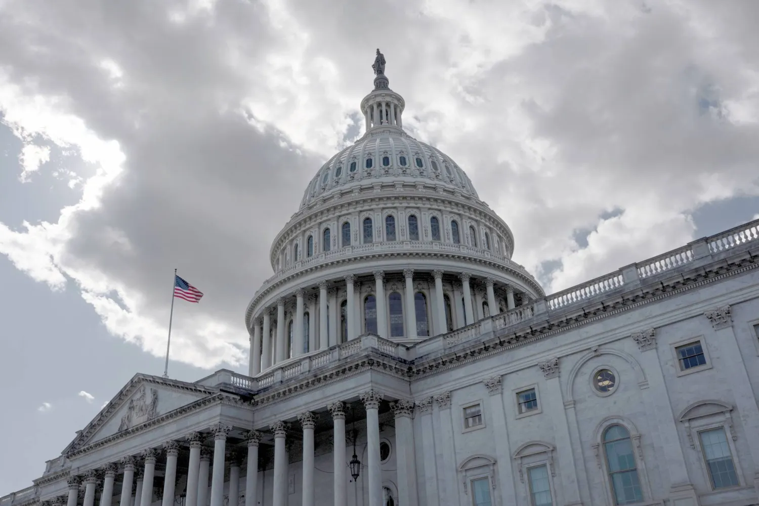 The Capitol is seen on day 23 of the government shutdown, in Washington, Thursday, Oct. 23, 2025. (AP Photo/J. Scott Applewhite)