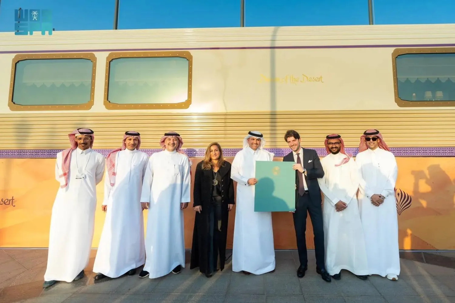 The “Dream of the Desert” is scheduled to begin its first journeys by the end of 2026. (SPA)