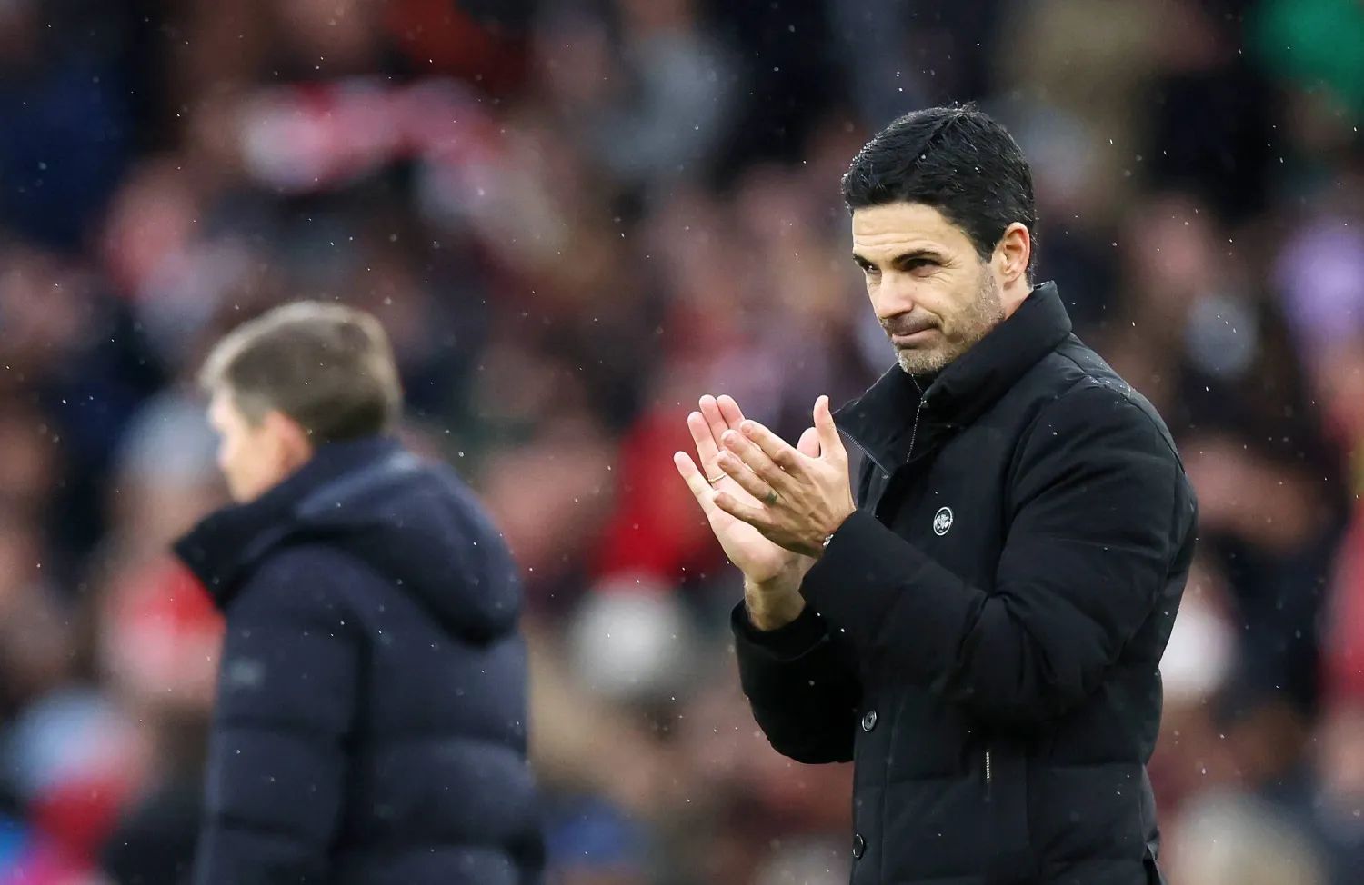 ميكل أرتيتا مدرب آرسنال (إ.ب.أ)