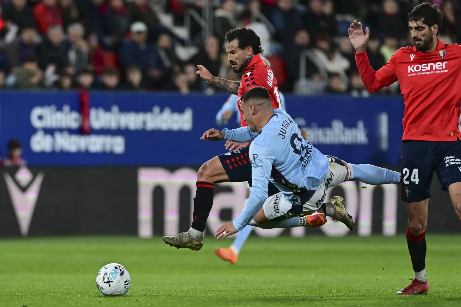  سيلتا فيغو هزم أوساسونا بجدارة (إ.ب.أ)