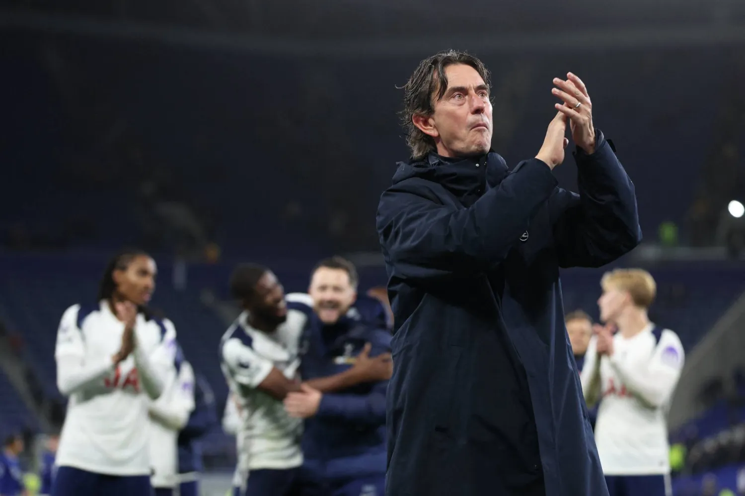 توماس فرانك مدرب توتنهام هوتسبير (رويترز)